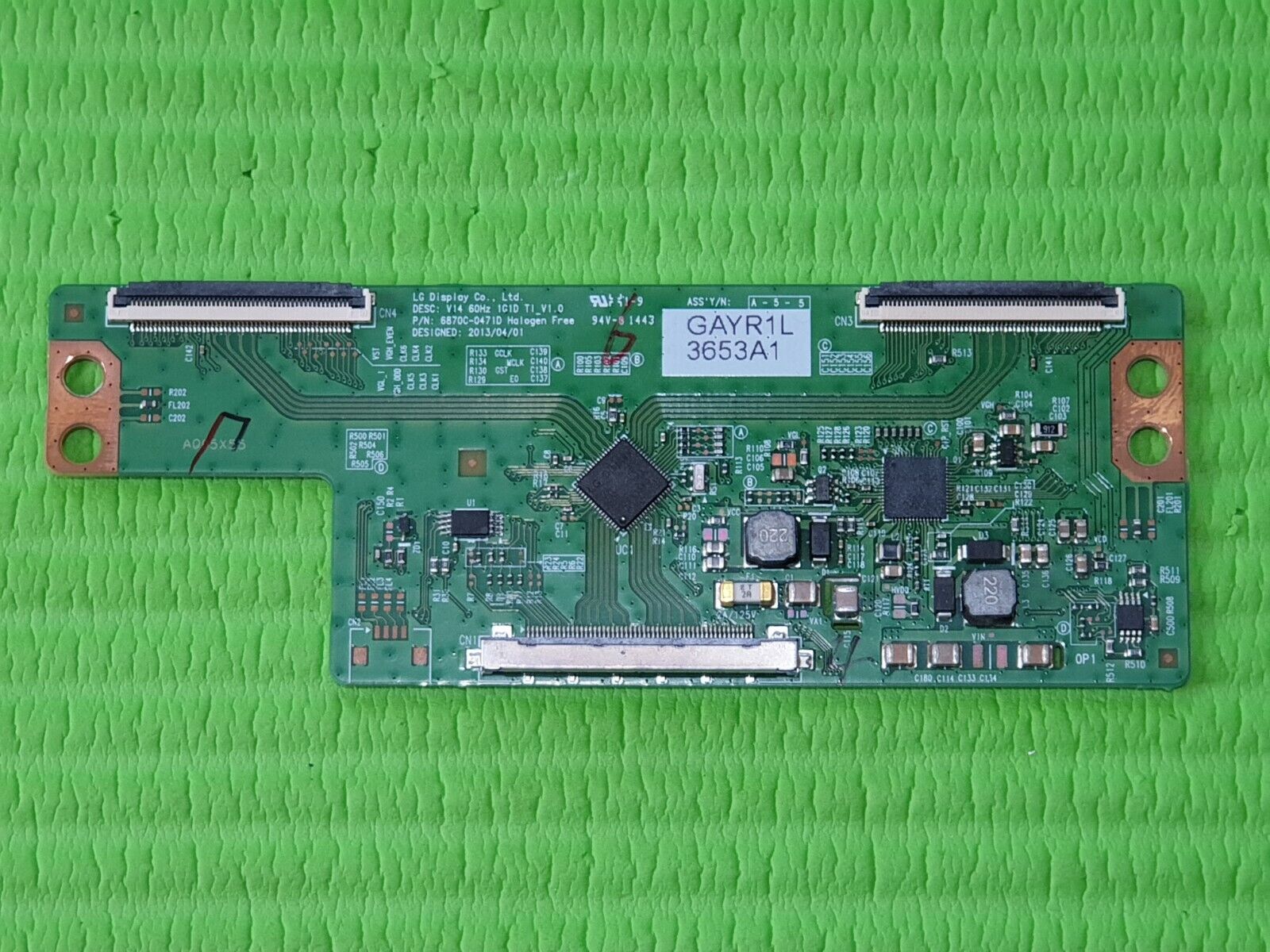 TCON LVDS BOARD LG 55LB561V 55LB620V 55LB6100-UG 55" TV 6870C-0471D 6871L-3653A - Image 2