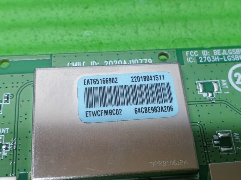 WIFI MODULE BOARD FOR LG 55UQ8006LB LED TV EAT65166902 LGSBWAC03 ETWCFMBC02 - Image 3