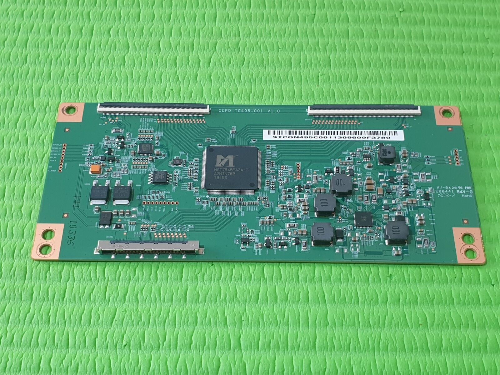 LVDS TCON BOARD FR TOSHIBA 50VL5A63DB LUXOR LUX0150009/01 TV CCPD-TC495-001 V1.0