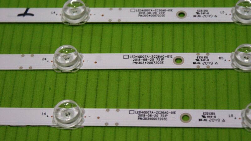 FULL LED BACKLIGHT SET FOR LT-40CA890 LED TV LED40D07A-ZC26AG-01E 30340007203E - Image 2