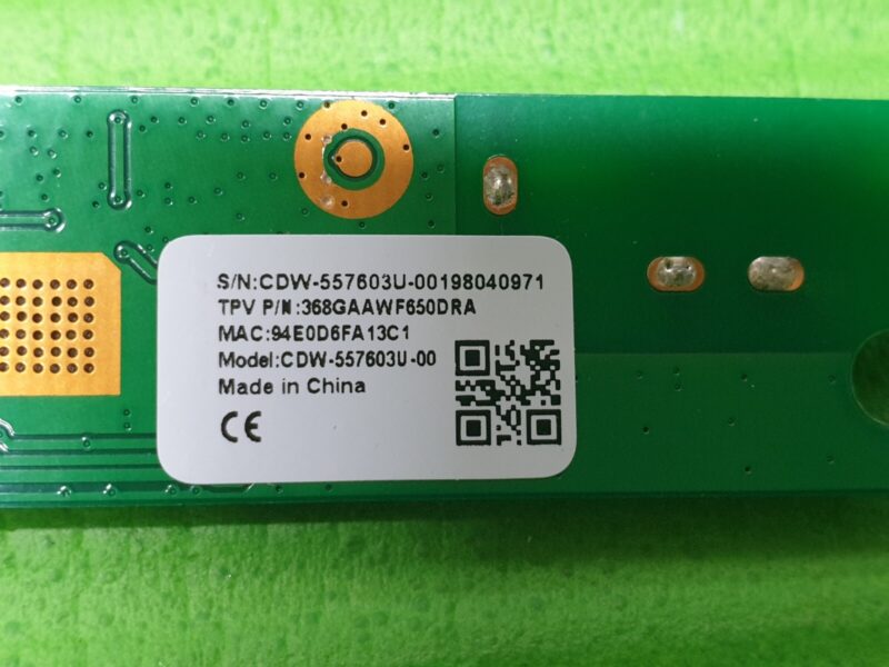 WIFI BOARD UNIT WIFI CDW-557603U-00 FOR PHILIPS 43PUS6504/12 32PFS5803/12 TV - Image 3