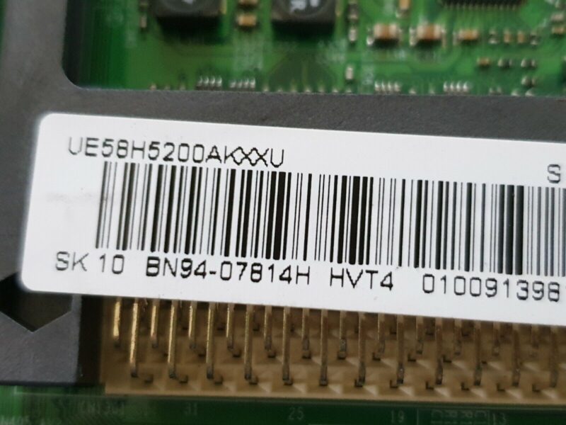 MAIN BOARD MB SAMSUNG UE58H5200AK 58" TV BN41-02098B BN94-07814H SCREEN:V580HJ1 - Image 5