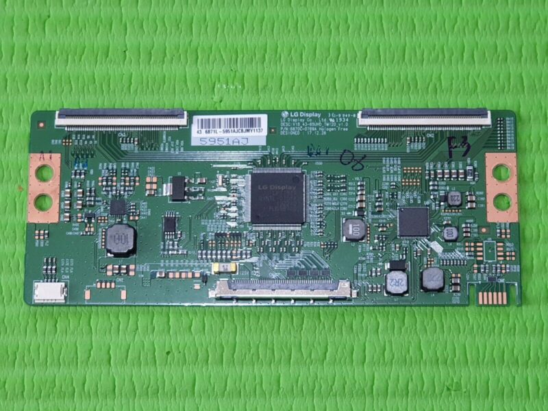 LVDS TCON P43FP0037A 43VL5A63DB TX-43GX555B LT-43C890 TV 6870C-0769A 6871L-5951A - Image 2