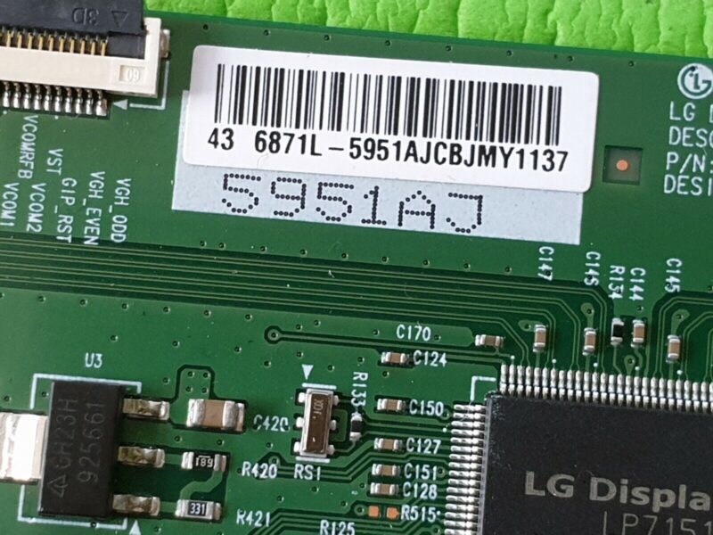 LVDS TCON P43FP0037A 43VL5A63DB TX-43GX555B LT-43C890 TV 6870C-0769A 6871L-5951A - Image 3