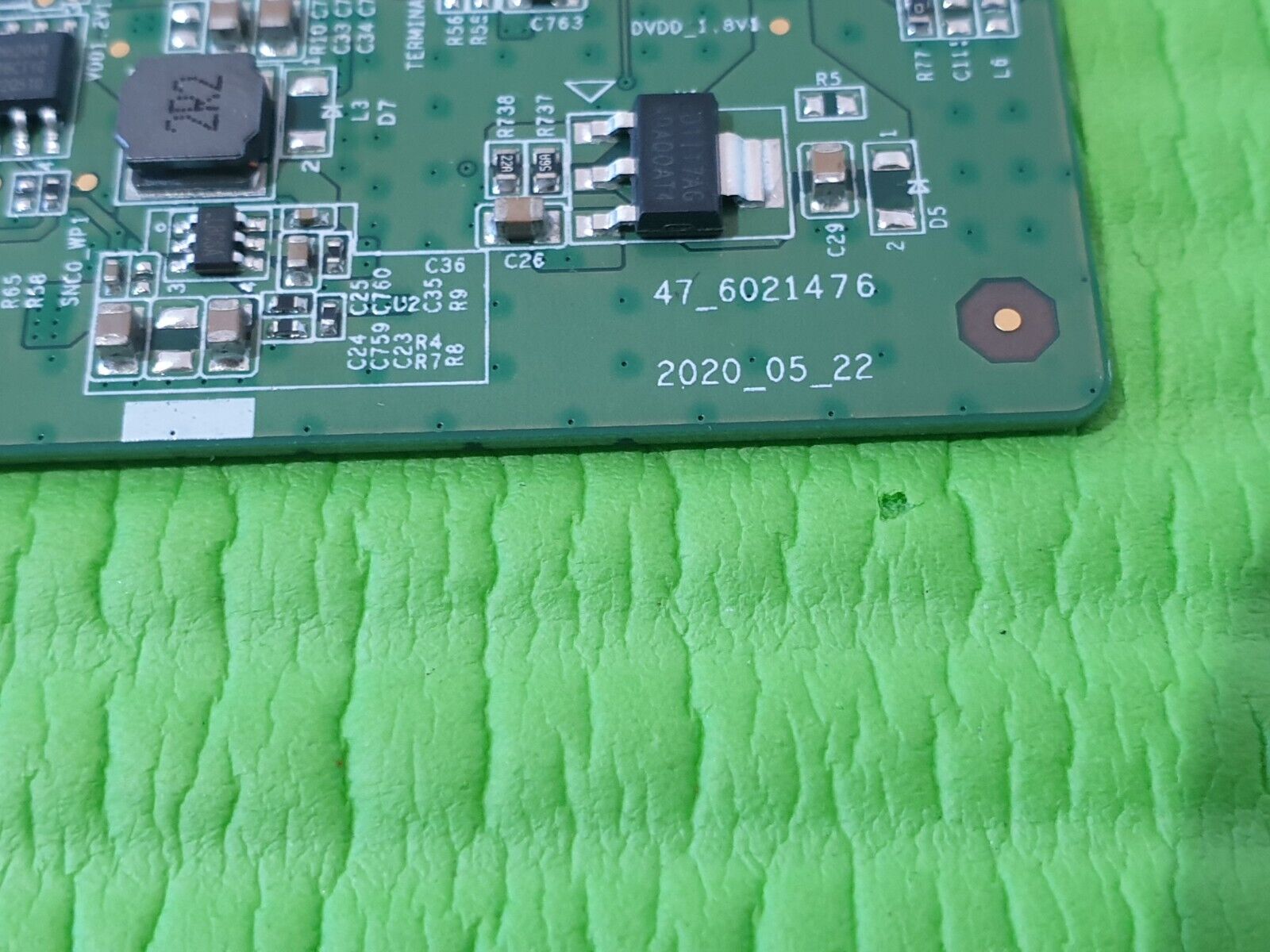 LVDS TCON BOARD JVC LT-43CF890 LT-43CF810 43" LED TV HV430QUBF70 47-6021476 - Image 4