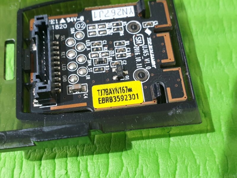 POWER SWITCH CONTROL BUTTON IR SENSOR WIFI UNIT FOR 75UK6200PLB TV EBR83592301 - Image 3