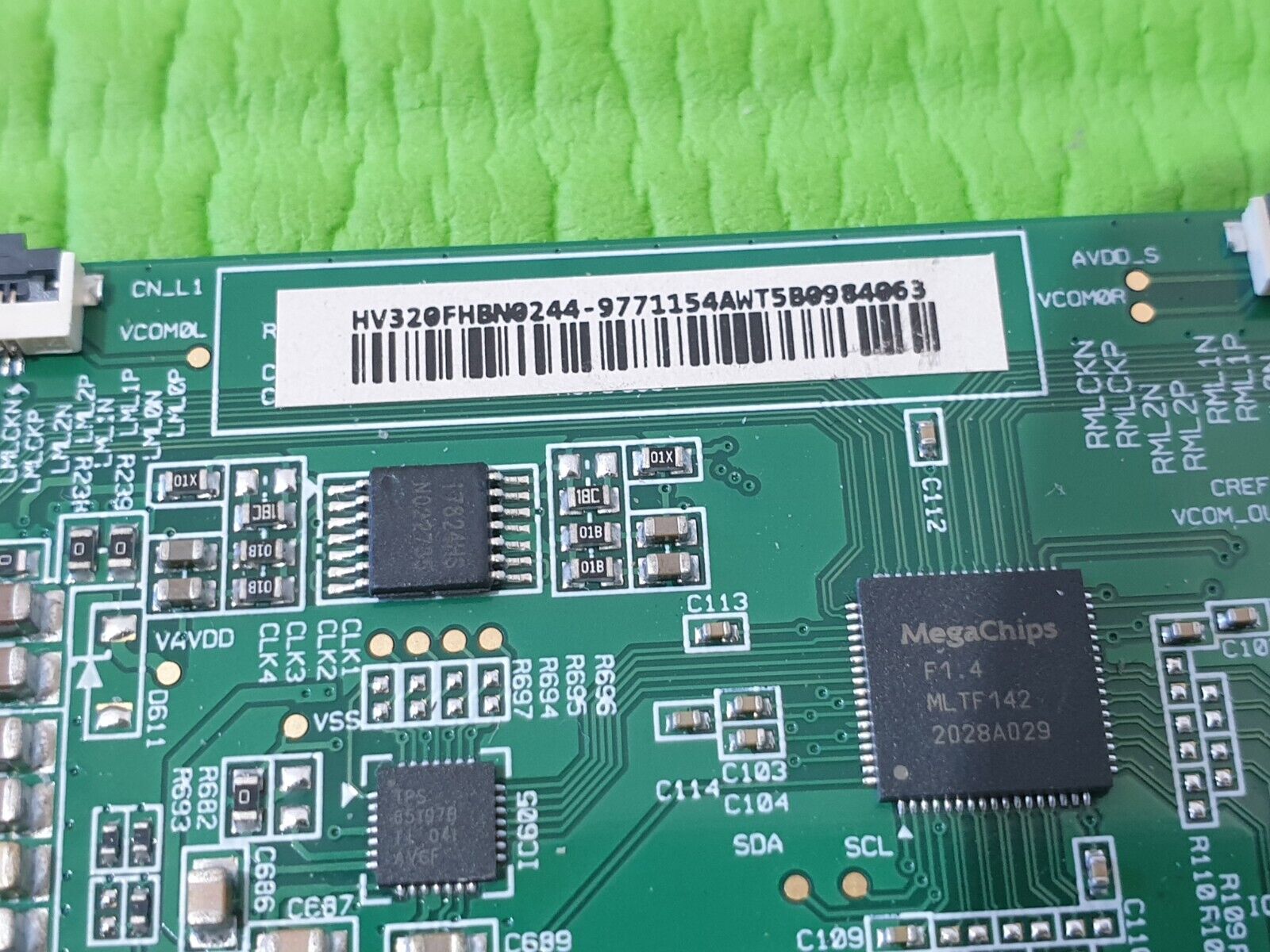 LVDS TCON BOARD FOR LG 32LM6300PLA 32LM6300 32" LED TV HV320FHB-N01 47-6021421 - Image 4