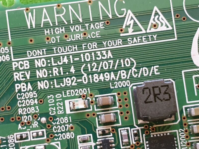 TCON LVDS FOR PS43E490B1K PS43D450A1W TV LJ41-10133A REV:R1.4 LJ92-01849D DA2 - Image 4