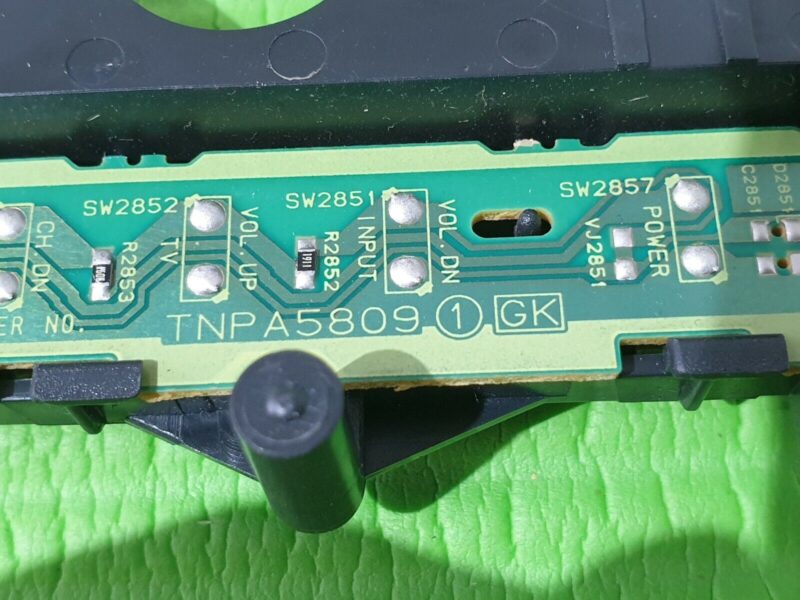 POWER CONTROL SWITCH KEY BUTTON UNIT FOR PANASONIC TX-L39EM6B TV TNPA5809 1 GK - Image 8