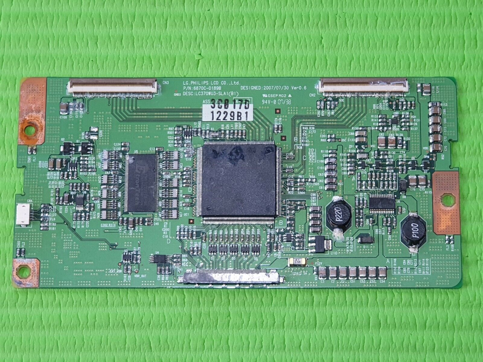 TCON LVDS FOR LG 37LF66 37LF65 37" TV 6870C-0189B 6871L-1229B LC370WU3-SLA1(B1) - Image 2