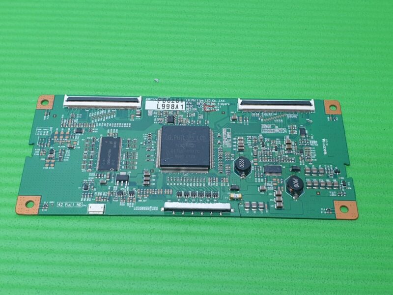 TCON LVDS BOARD FOR  LG 42LY95-ZA 42" LCD TV LC420WU2 6870C-0126A L998A1 - Image 2