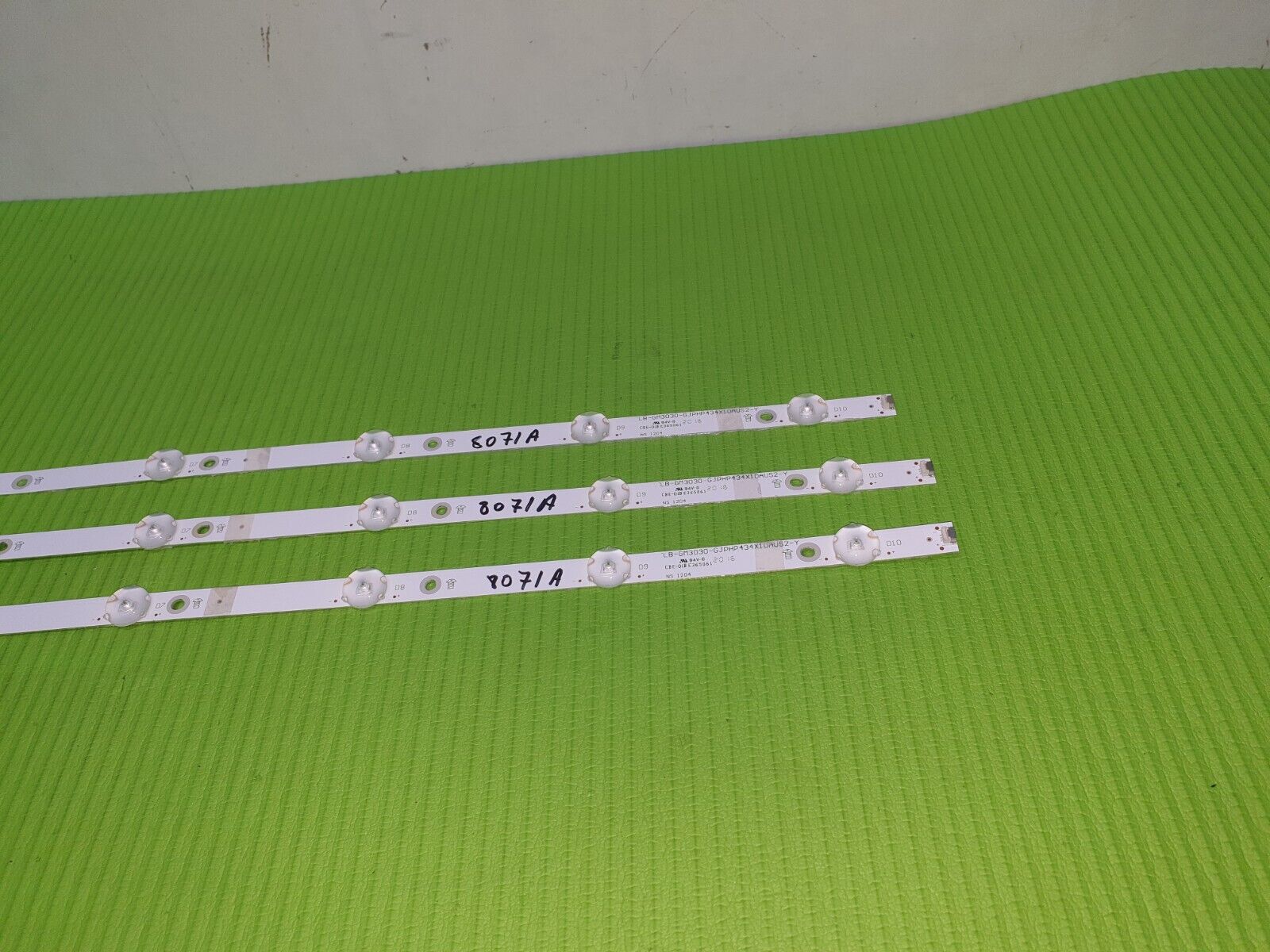 3 x LED BACKLIGHT STRIP ARRAY SET FOR PHILLIPS 43PUS6554/12 43PUS6804/12 43" TV - Image 3