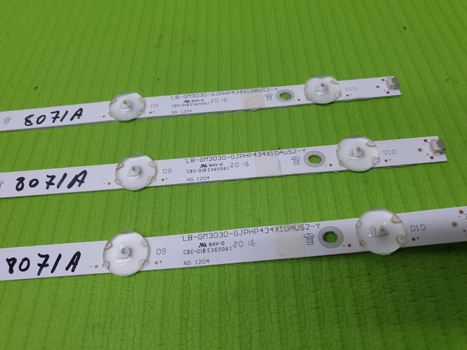 3 x LED BACKLIGHT STRIP ARRAY SET FOR PHILLIPS 43PUS6554/12 43PUS6804/12 43" TV - Image 5