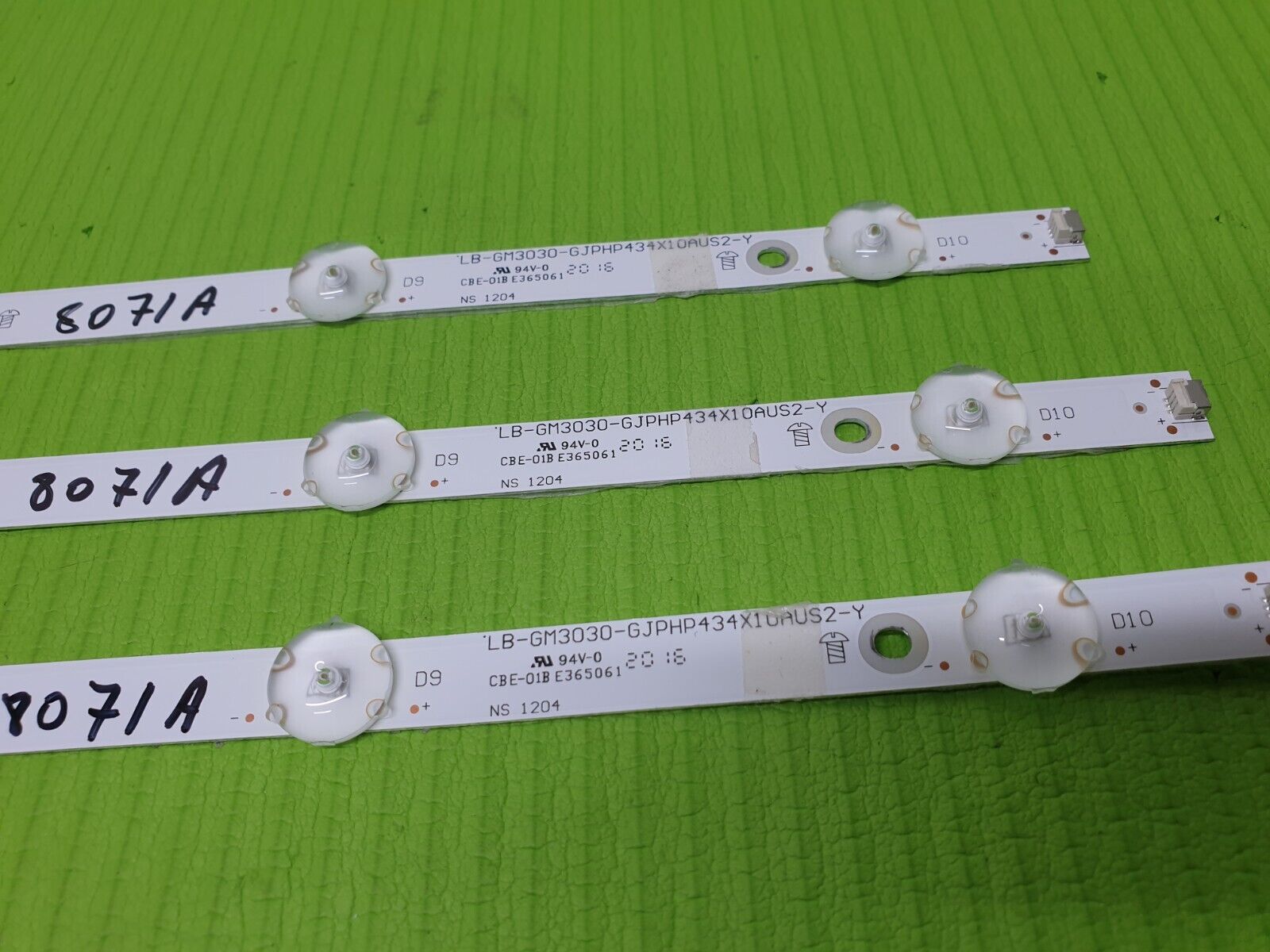 3 x LED BACKLIGHT STRIP ARRAY SET FOR PHILLIPS 43PUS6554/12 43PUS6804/12 43" TV - Image 6