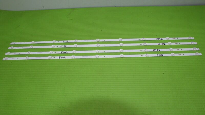 FULL COMPLETE LED BACKLIGHT STRIP SET FOR BAIRD TI4309DLEDDS 43" TV HV430QUB-N4E