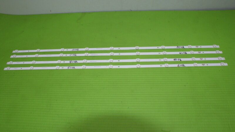 FULL COMPLETE LED BACKLIGHT STRIP SET FOR BAIRD TI4309DLEDDS 43" TV HV430QUB-N4E - Image 2