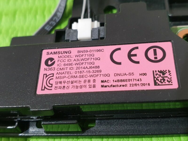 POWER CONTROL BUTTON IR SENSOR UNIT FOR SAMSUNG UE32J4510AK 32" TV BN41-02398A - Image 5