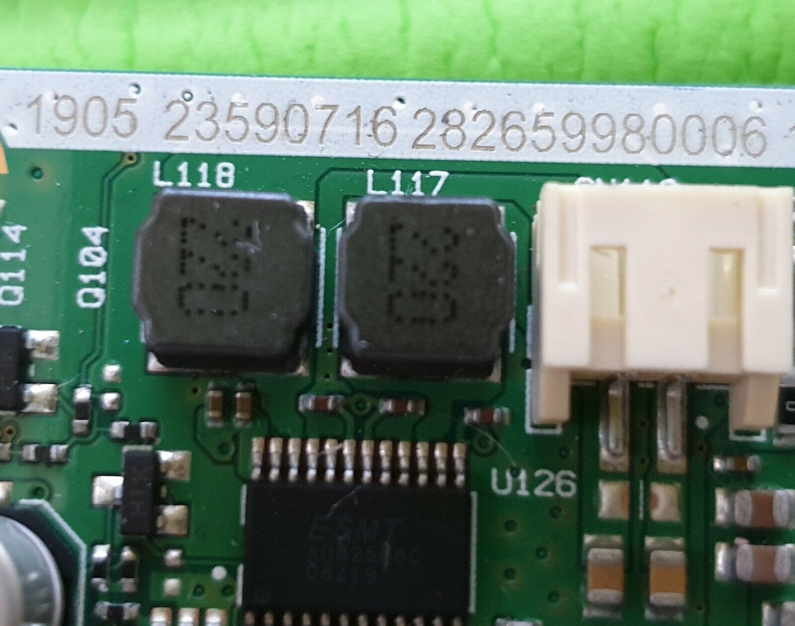 MAIN BOARD MB FOR TOSHIBA 50LV5A63DB 50" TV 17MB130T 23590716 SCREEN:CC495PU1L - Image 7