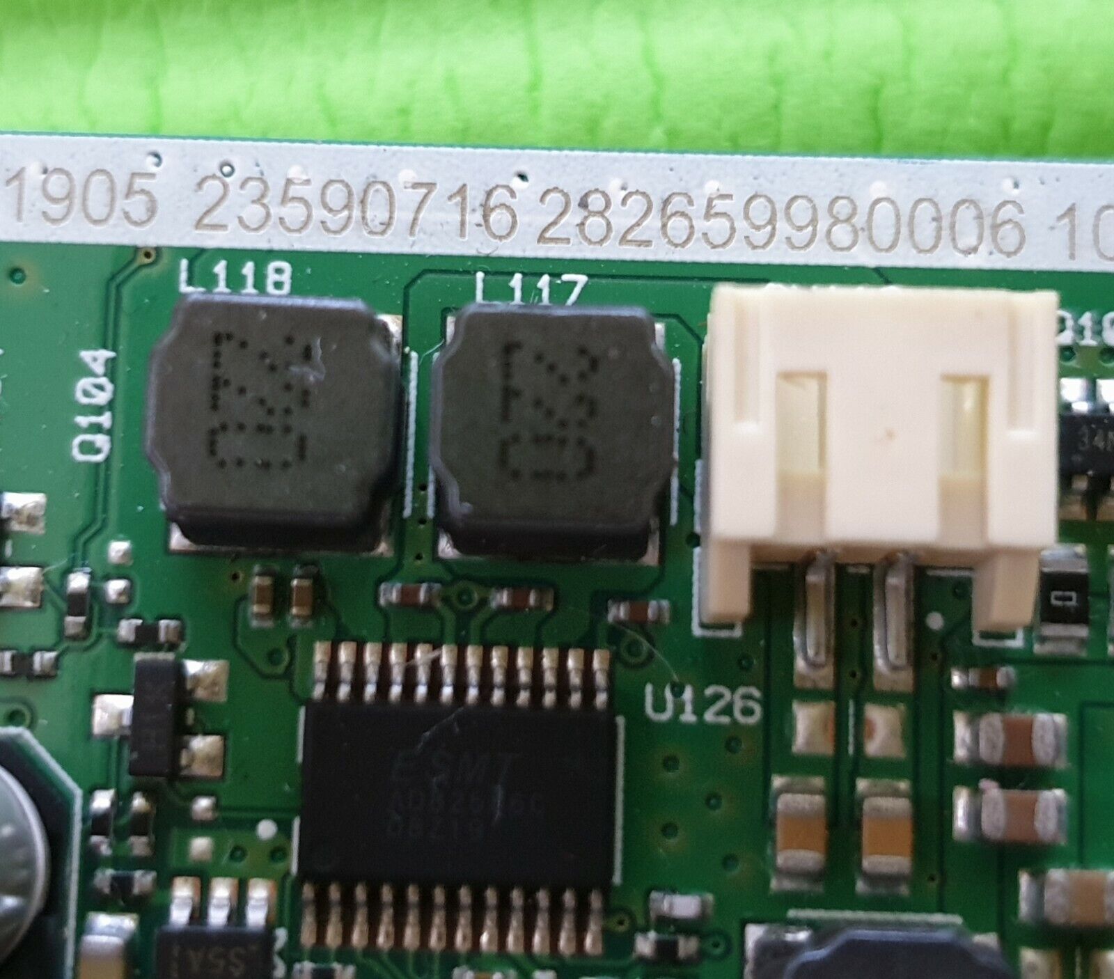 MAIN BOARD MB FOR TOSHIBA 50LV5A63DB 50" TV 17MB130T 23590716 SCREEN:CC495PU1L - Image 8