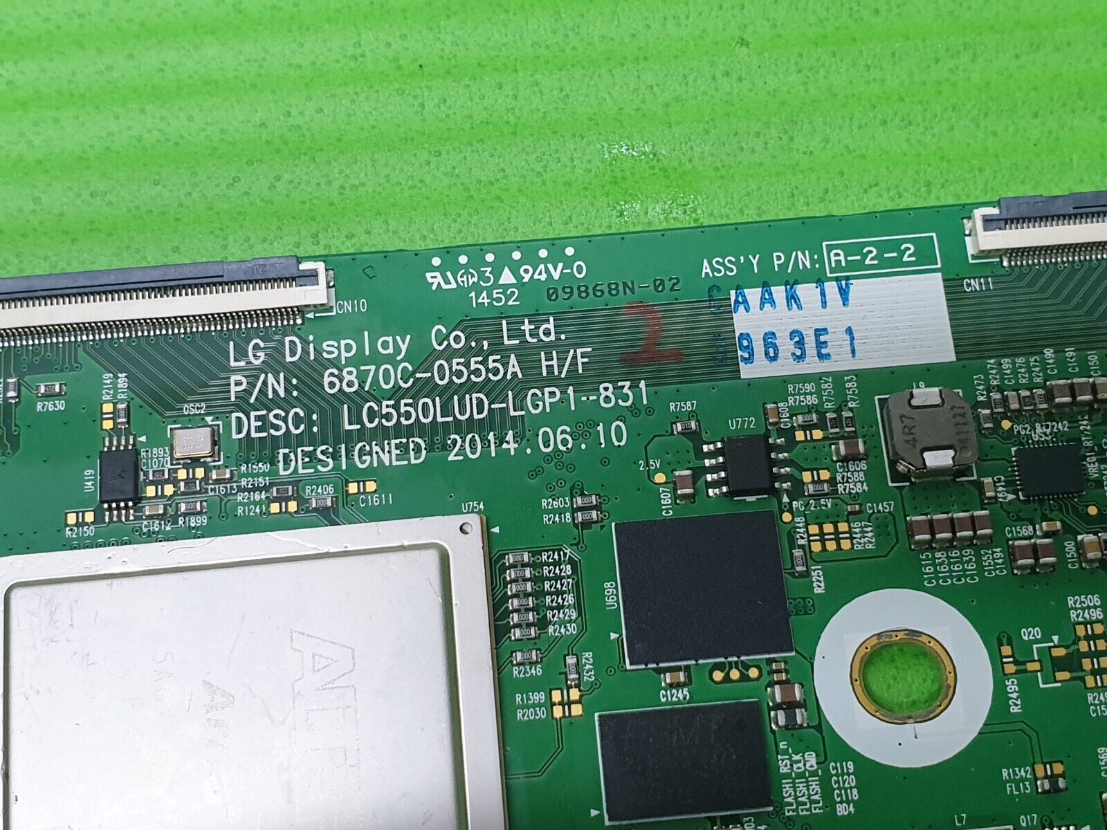 LVDS TCON BOARD FOR LG 55EC930V 55" OLED TV 6870C-0477C- 6871L-3963E - Image 3