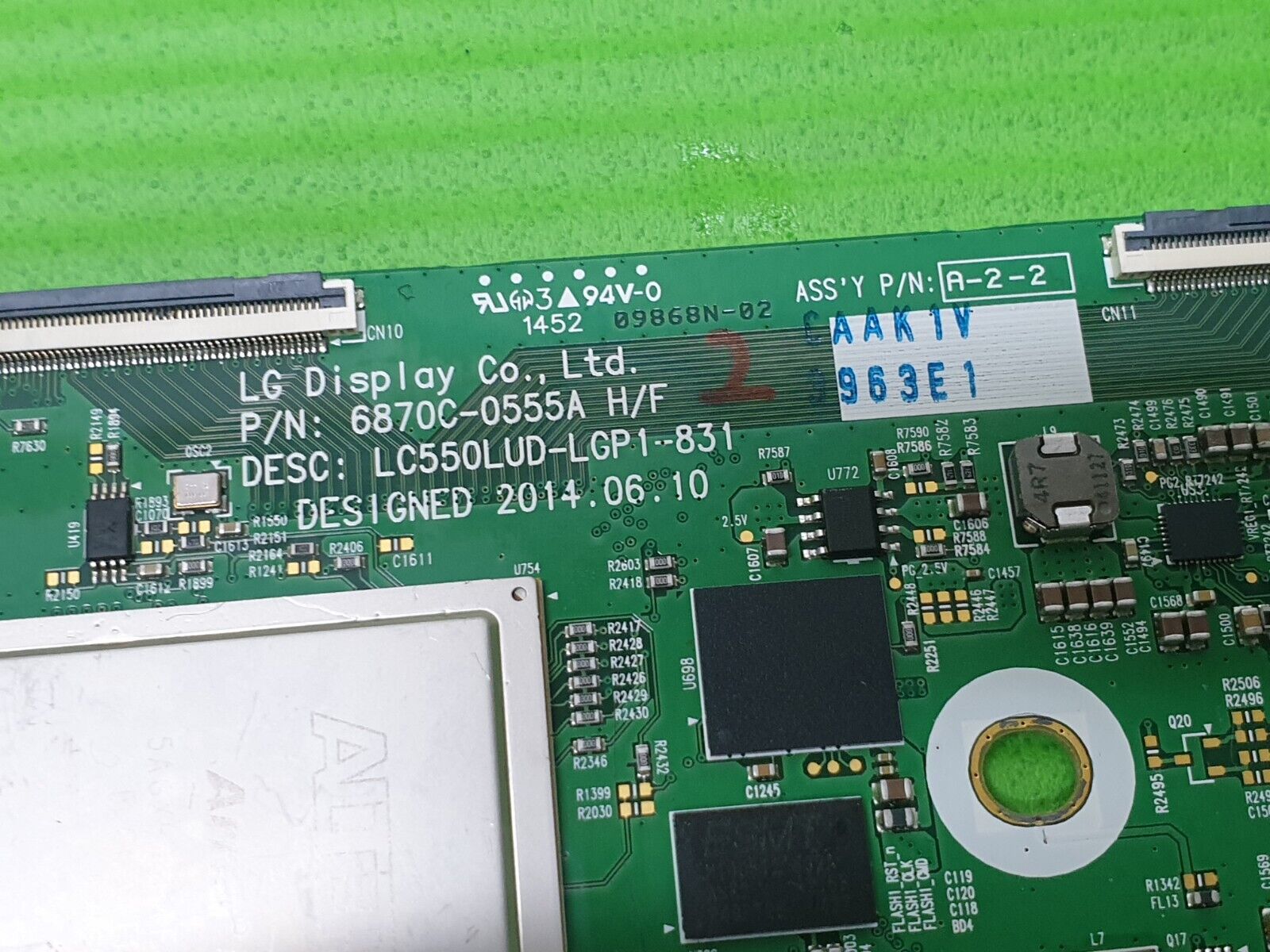 LVDS TCON BOARD FOR LG 55EC930V 55" OLED TV 6870C-0477C- 6871L-3963E - Image 4