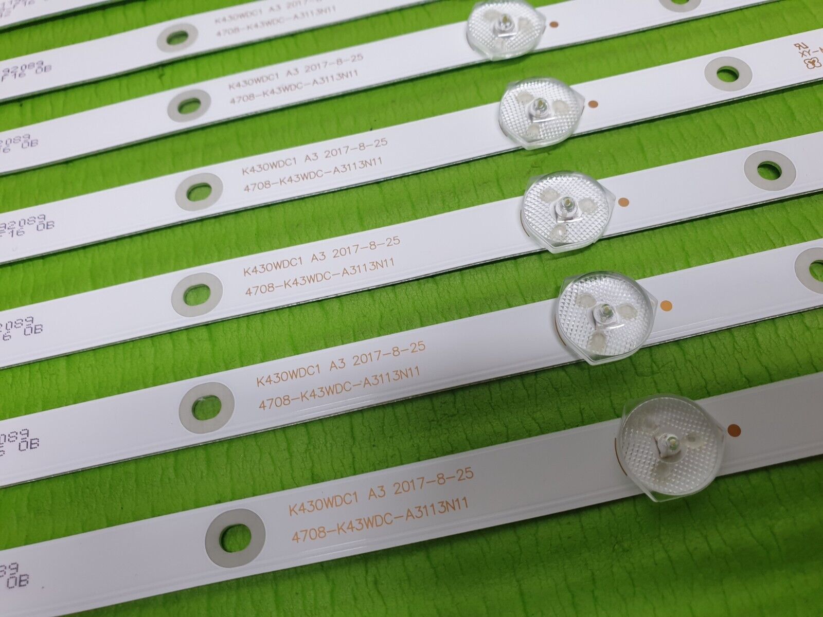 FULL LED BACKLIGHT SET FOR POLAROID P43FN0038K TV K430WDC1 4708-K43WDC-A3113N11 - Image 3