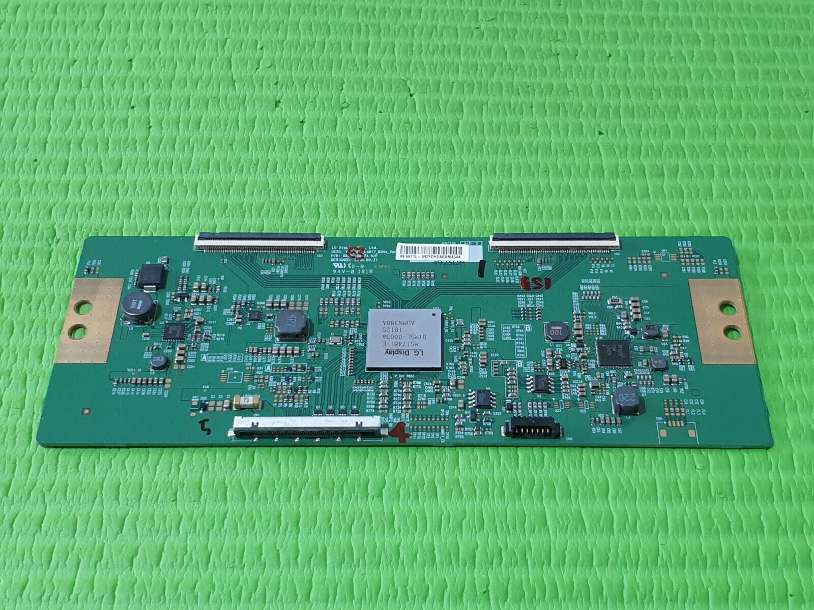 TCON LVDS BOARD FOR PANASONIC TX-49EX580B 49" LED TV 6870C-0697A 6871L-4925D