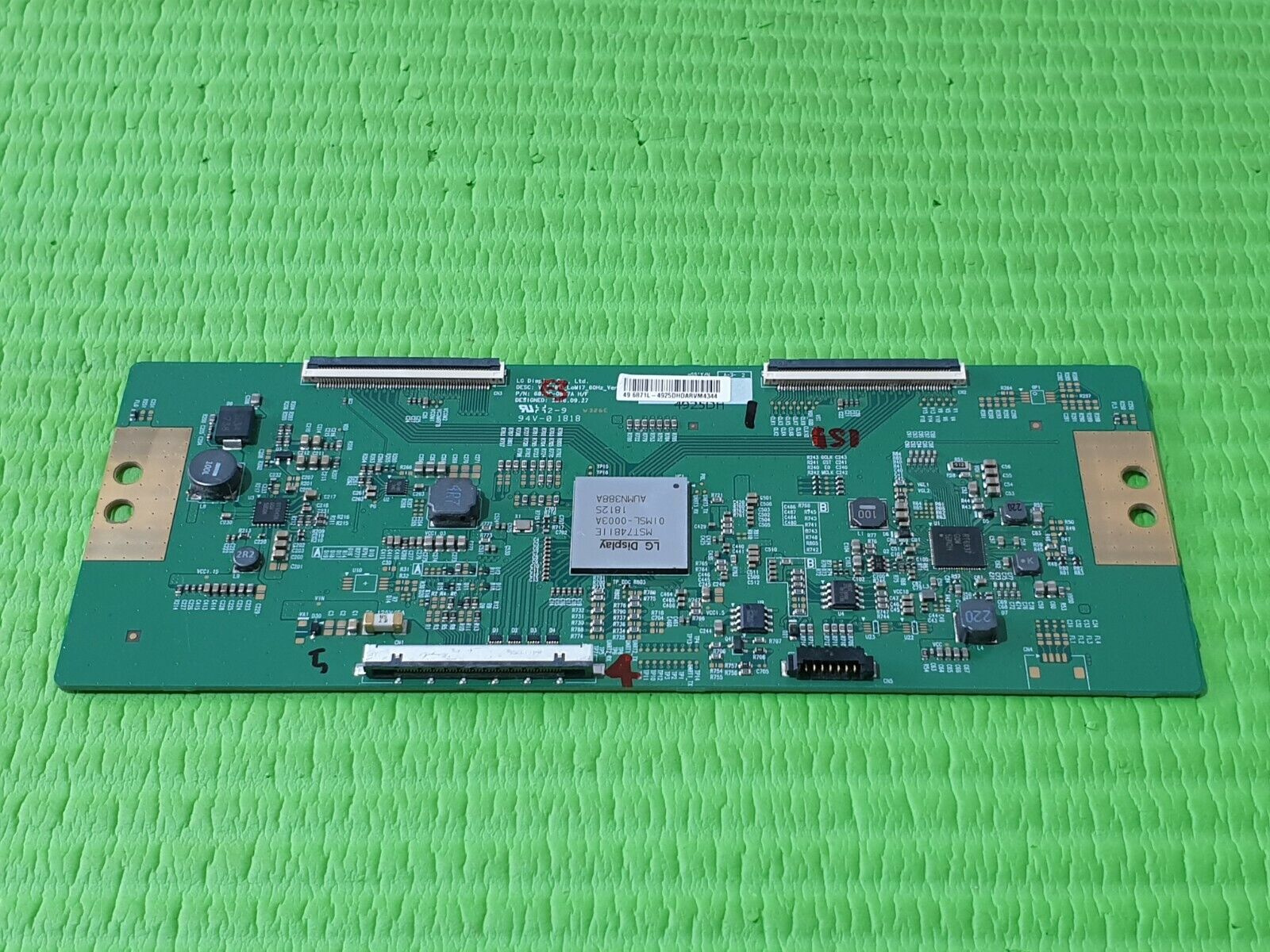 TCON LVDS BOARD FOR PANASONIC TX-49EX580B 49" LED TV 6870C-0697A 6871L-4925D - Image 2