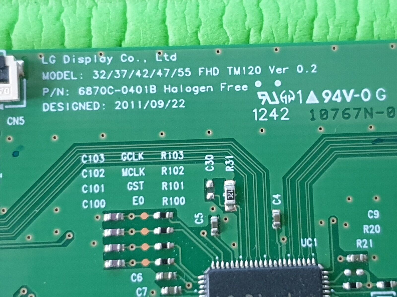 TCON LVDS BOARD FOR LG 47LM620T-ZE 47LS5600 47" LED TV 6870C-0401B 6871L-2753S - Image 6