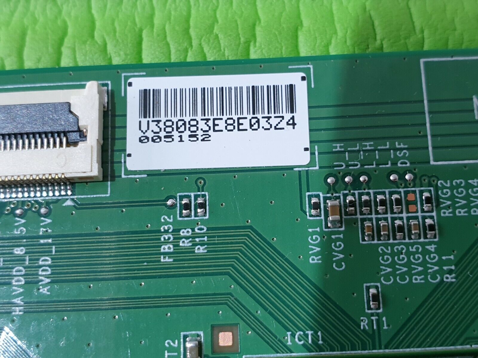 TCON LVDS BOARD FOR QANTEC QT5521DLED S 55" TV 16Y_BGU11BPCMTA4V0.1 LJ94-38083E - Image 5