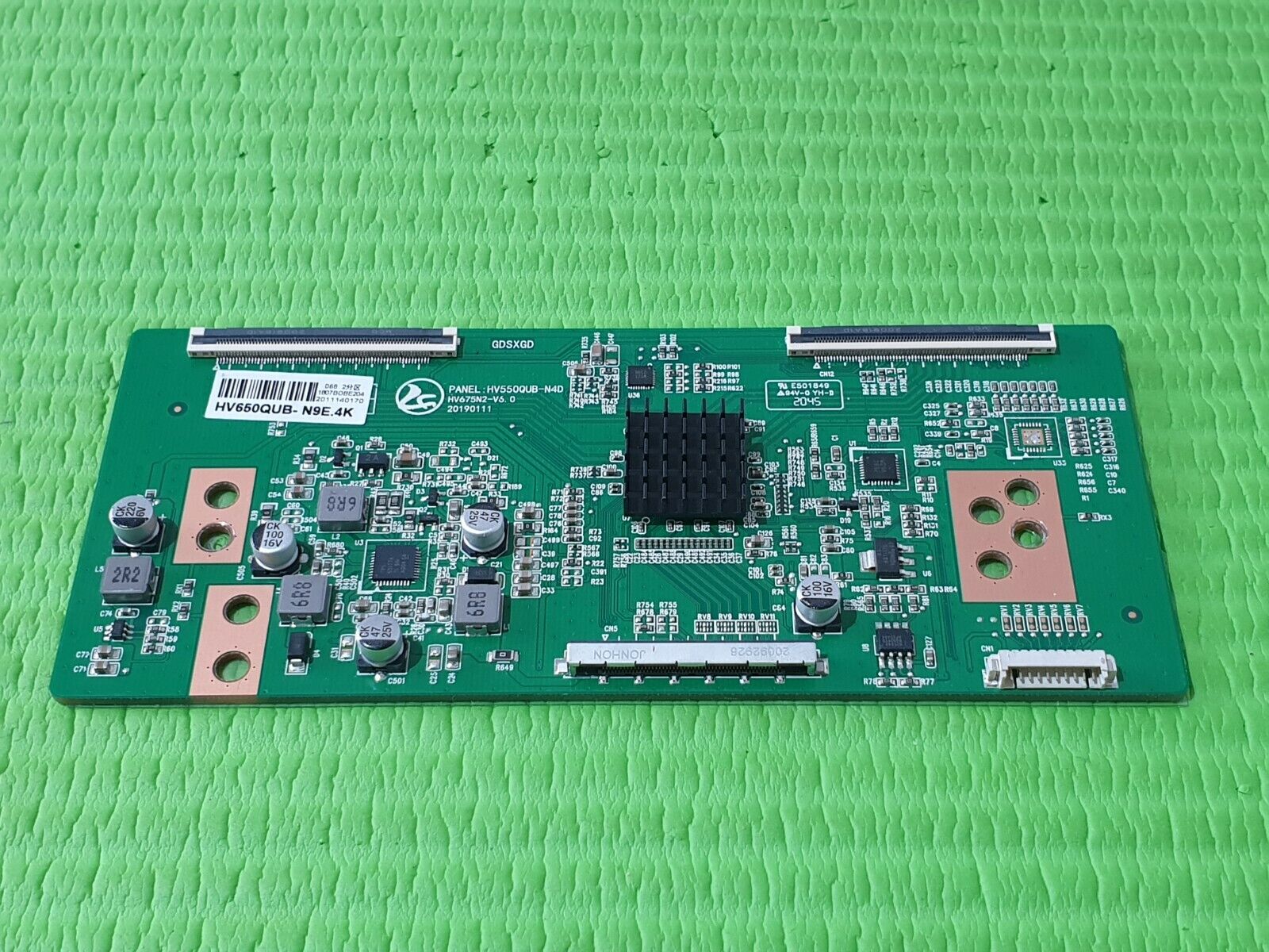 TCON LVDS BOARD FOR QANTEC QT6523DLEDS QT6523DLED S TV HV55QUB-N4D HV675N2-V6.0 - Image 2