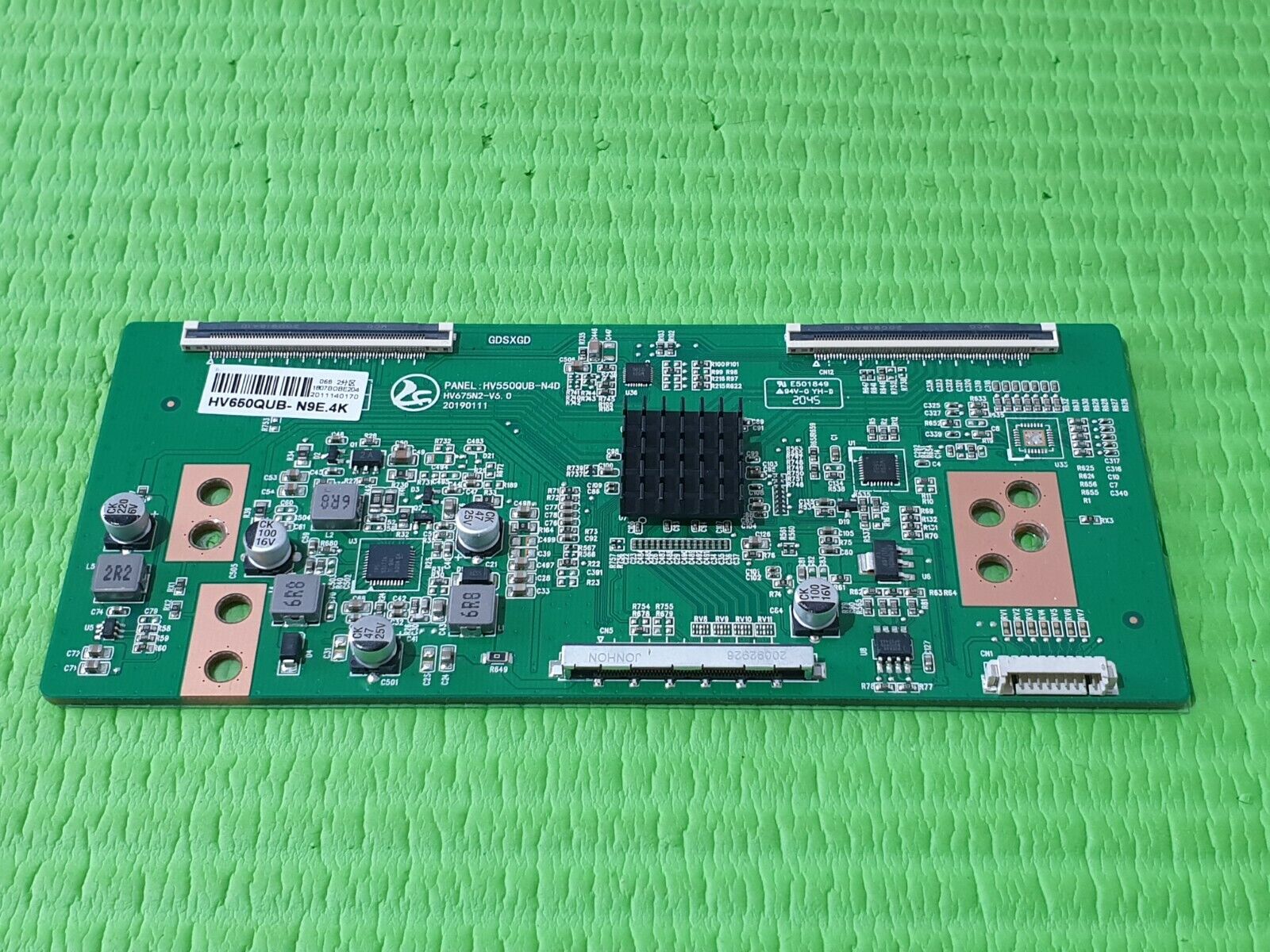 TCON LVDS BOARD FOR QANTEC QT6523DLEDS QT6523DLED S TV HV55QUB-N4D HV675N2-V6.0 - Image 3