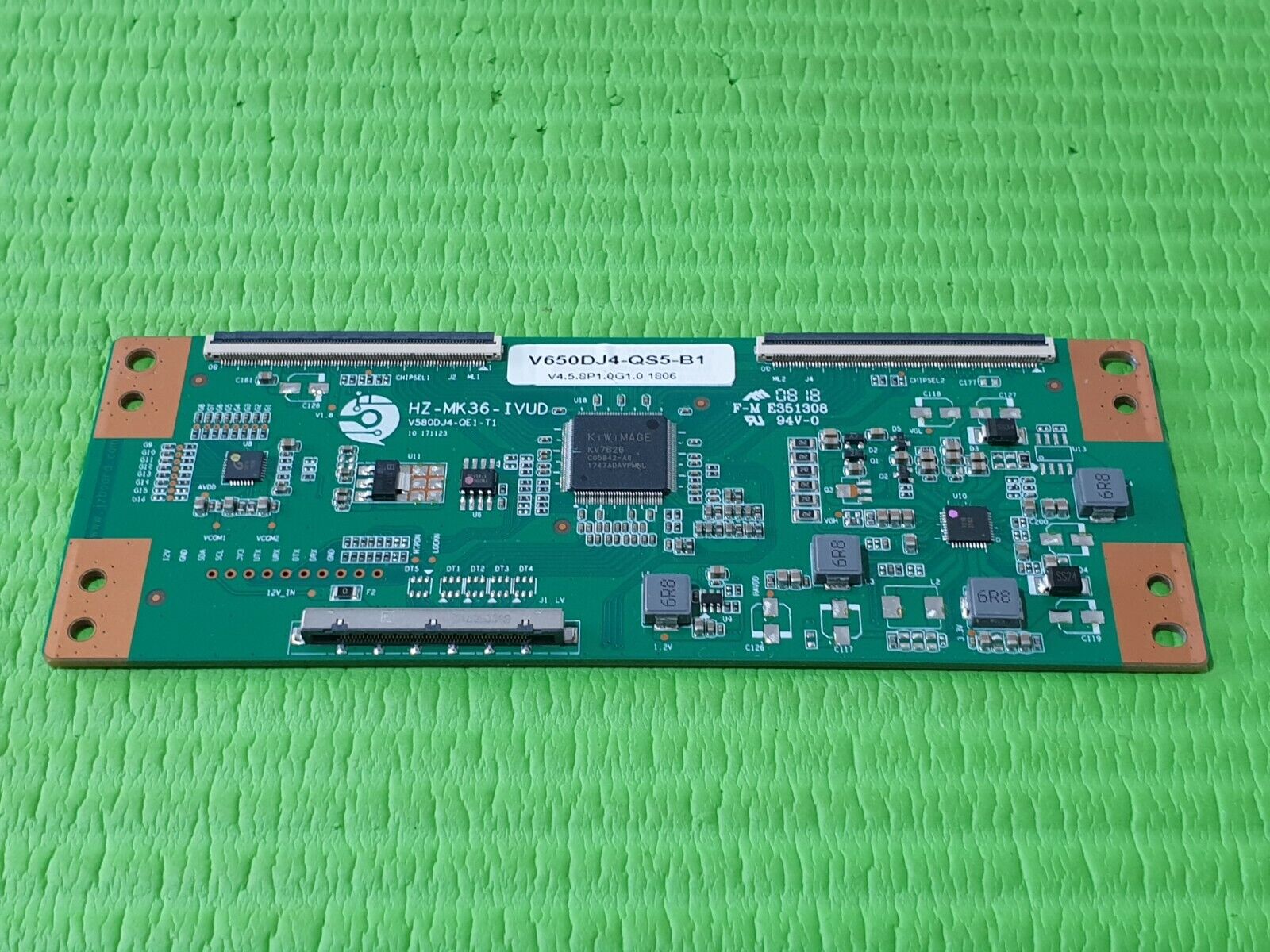 TCON LVDS BOARD QANTEC QT6521DLEDS QT6521DLED S TV V650DJ4-QS5-B1 HZ-MK36-IVUD