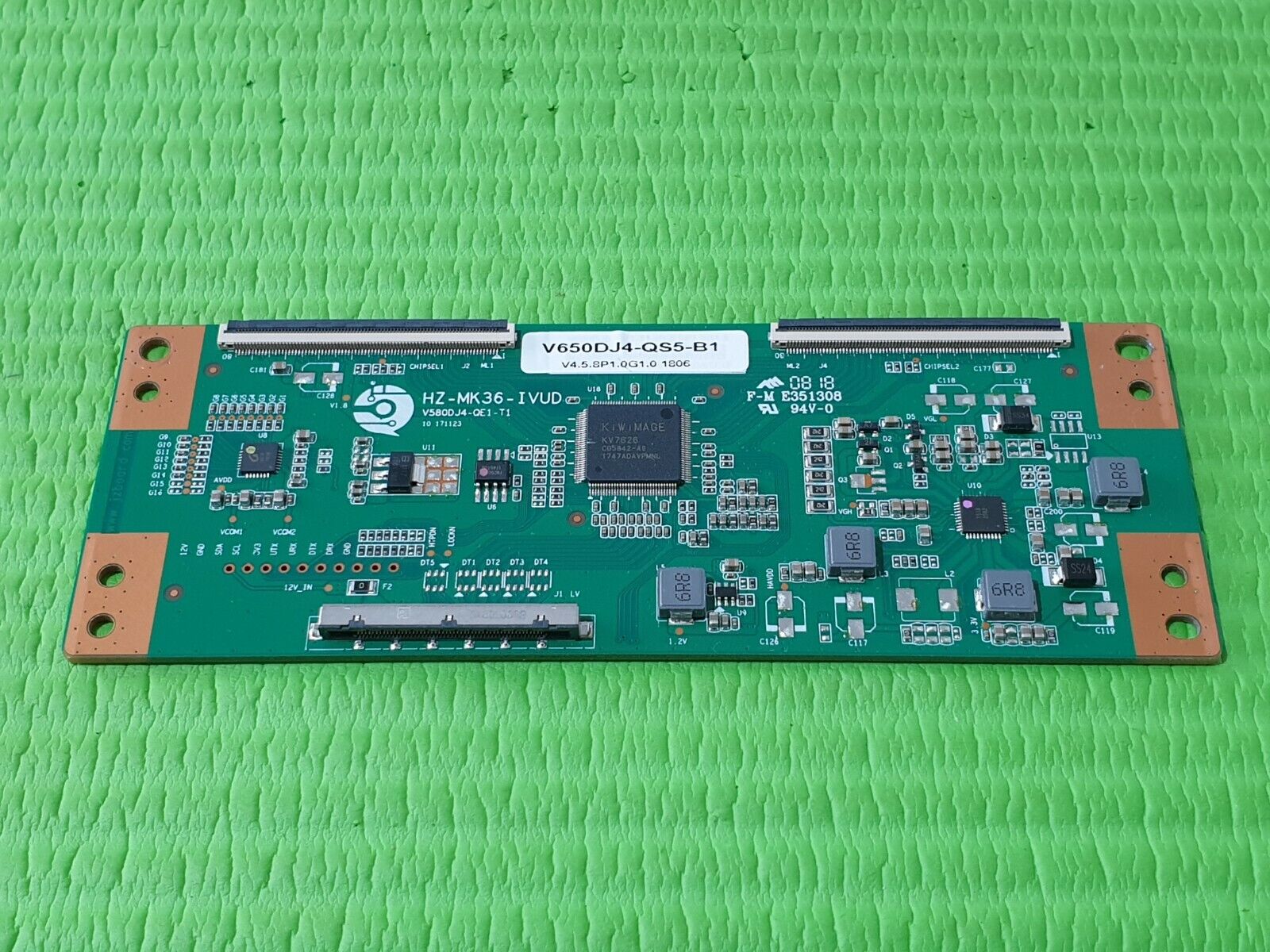 TCON LVDS BOARD QANTEC QT6521DLEDS QT6521DLED S TV V650DJ4-QS5-B1 HZ-MK36-IVUD - Image 3