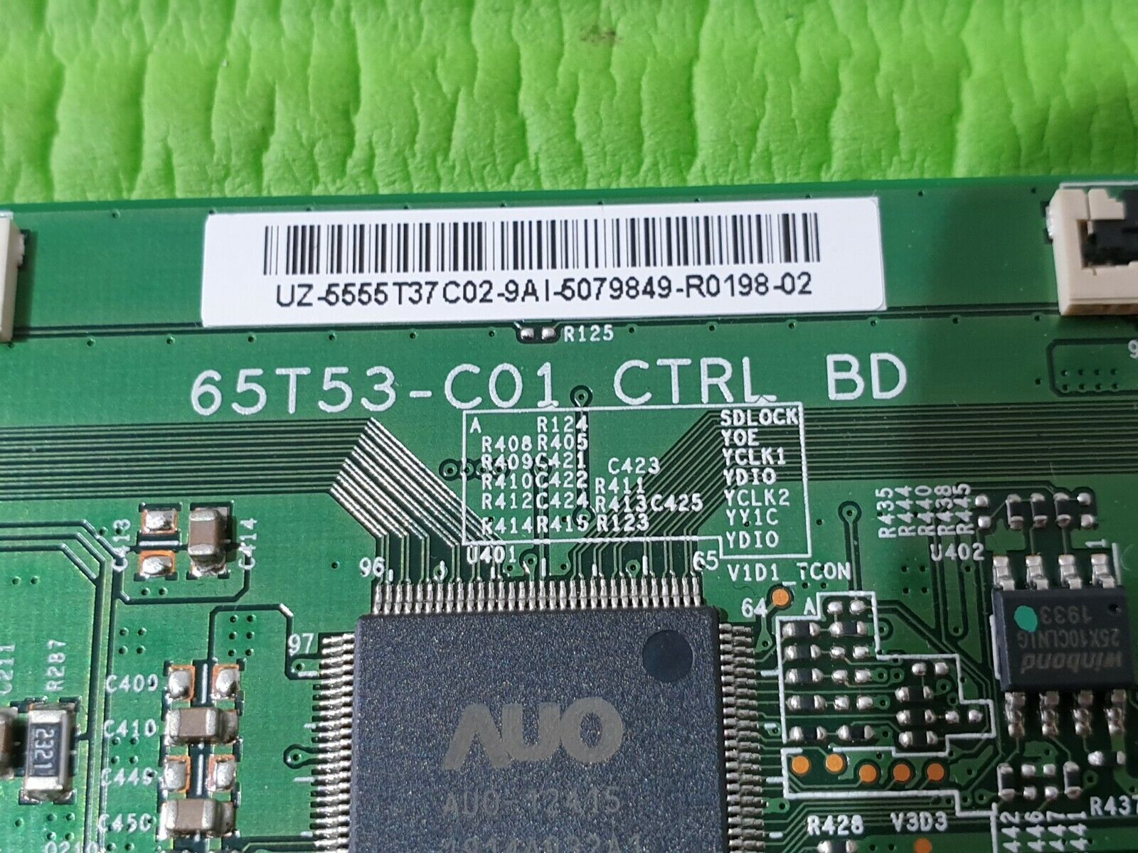 TCON LVDS BOARD FOR QANTEC QT551901DLEDNC QT55I90IDLEDNC TV 65T53-C01 5555T37C02 - Image 4