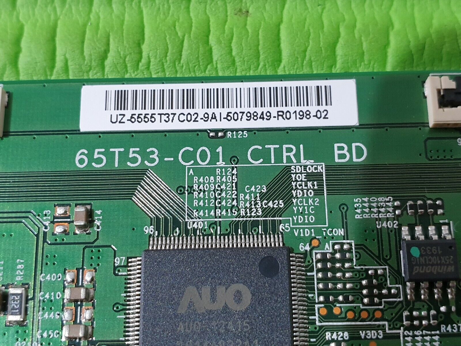 TCON LVDS BOARD FOR QANTEC QT551901DLEDNC QT55I90IDLEDNC TV 65T53-C01 5555T37C02 - Image 5