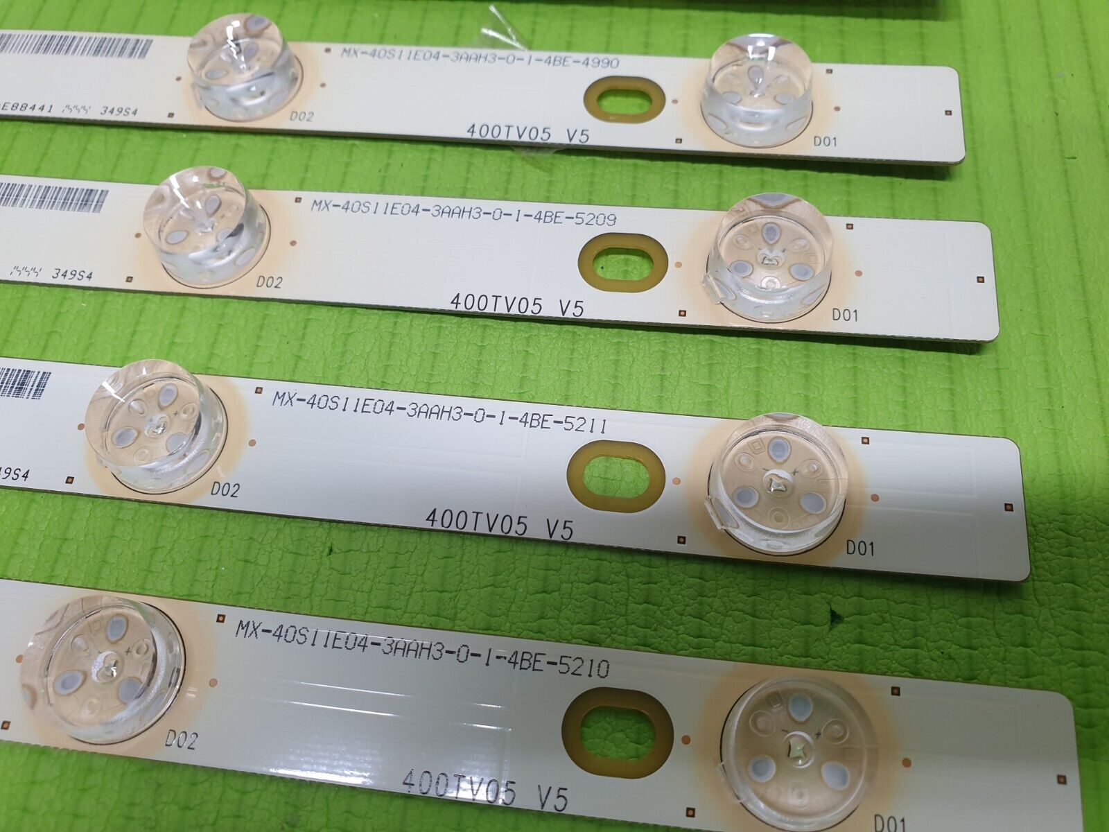 9 LED BACKLIGHT STRIPS FOR PANASONIC TX-40AS640B TV 400TV02 V2 BX-40S08E07-2AAH4 - Image 3