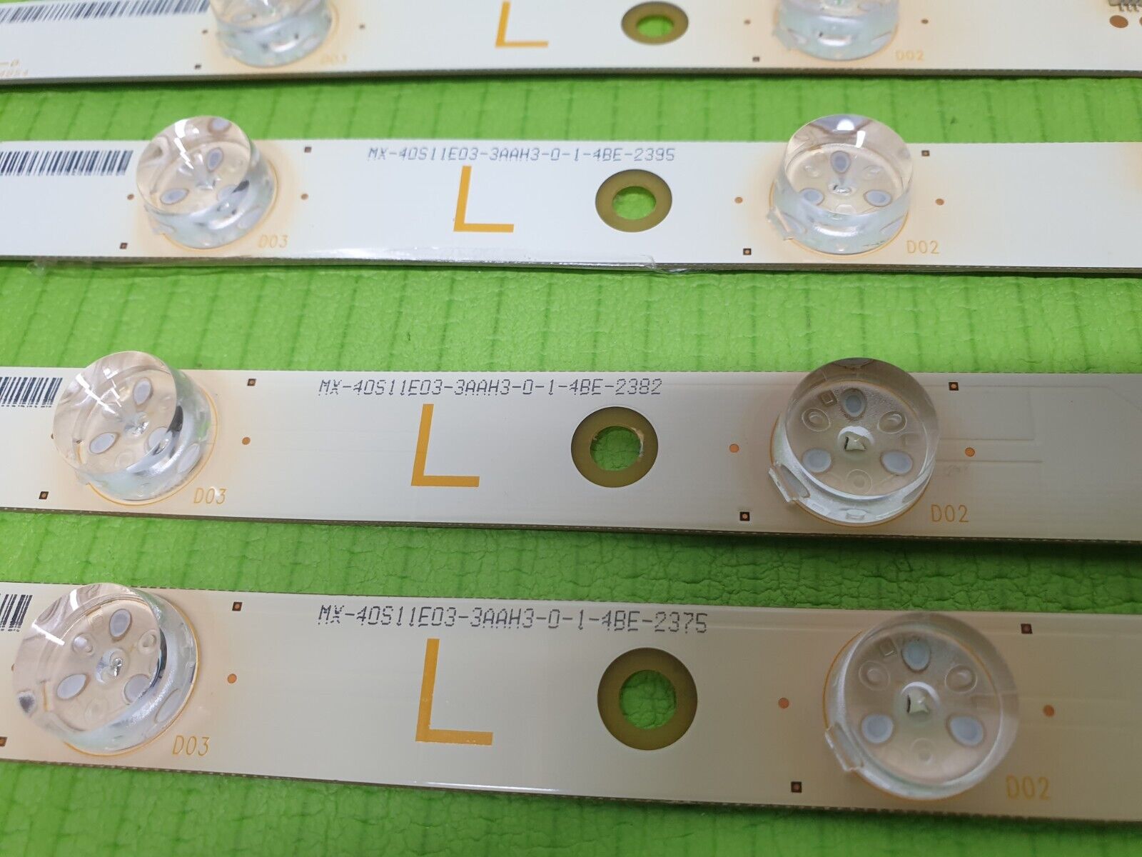 9 LED BACKLIGHT STRIPS FOR PANASONIC TX-40AS640B TV 400TV02 V2 BX-40S08E07-2AAH4 - Image 4