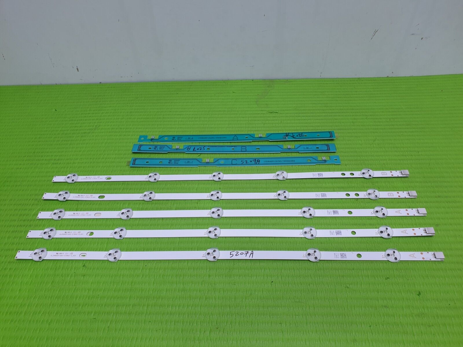 5 LED BACKLIGHT STRIPS FOR P49FP0118A LT-49C790 49" TV JL.D49051330-078AS-C_V01 - Image 2