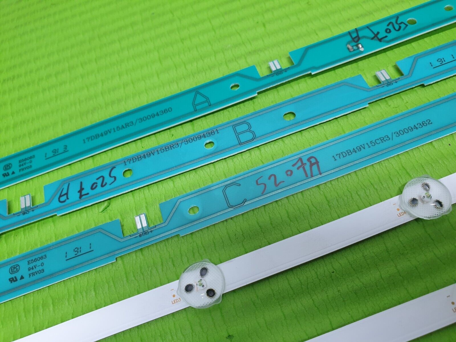 5 LED BACKLIGHT STRIPS FOR P49FP0118A LT-49C790 49" TV JL.D49051330-078AS-C_V01 - Image 10