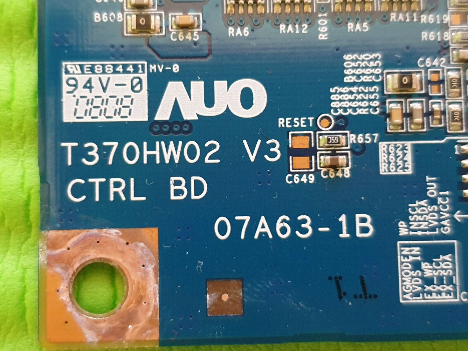 TCON LVDS LE37A558P3F LE37A558P3F 37PFL5603D TV 07A63-1B T370HW02 V3 5507A63004 - Image 5