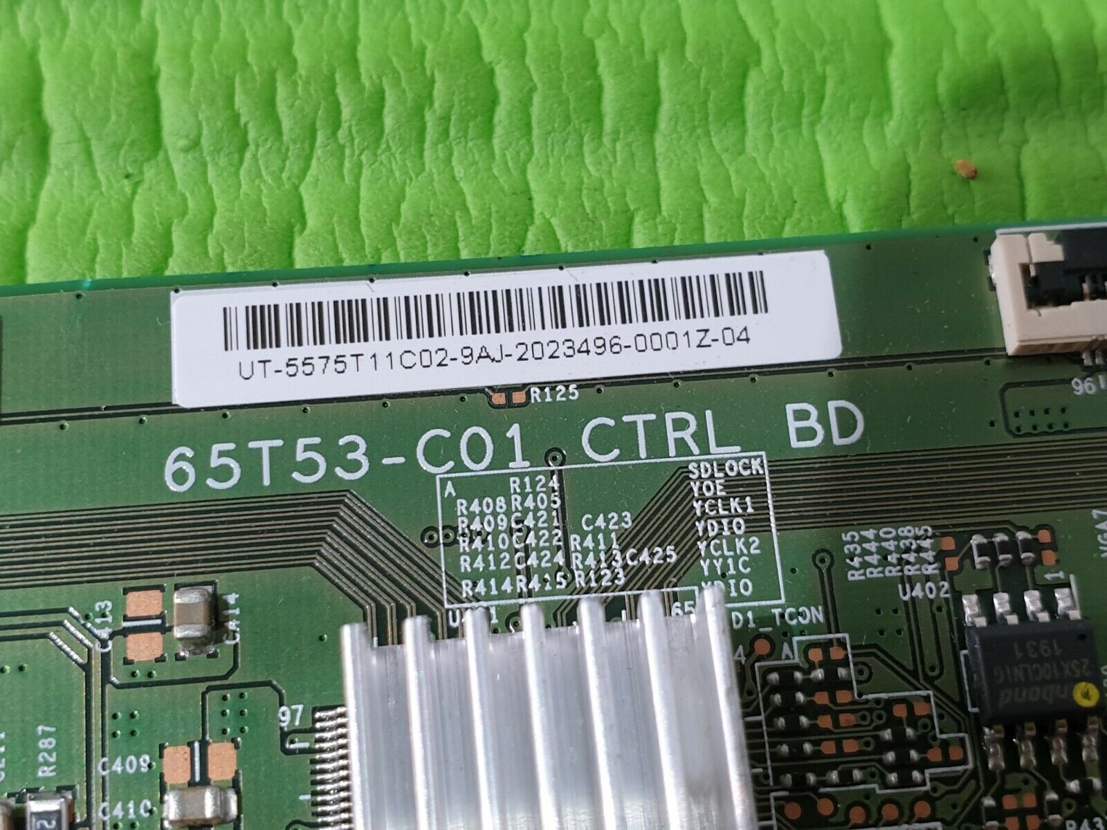 TCON LVDS BOARD FOR LINSAR 75UHD8050FP 75UHD8050FP 75" TV 65T53-C01 T750QVR04.2 - Image 5