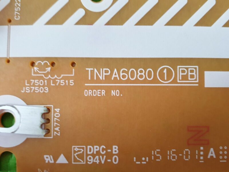 SUB POWER SUPPLY PSU TX-55CR852B TX-55CR852 55" LED TV TNPA6080 1 PB TXNPB1KAVB - Image 3