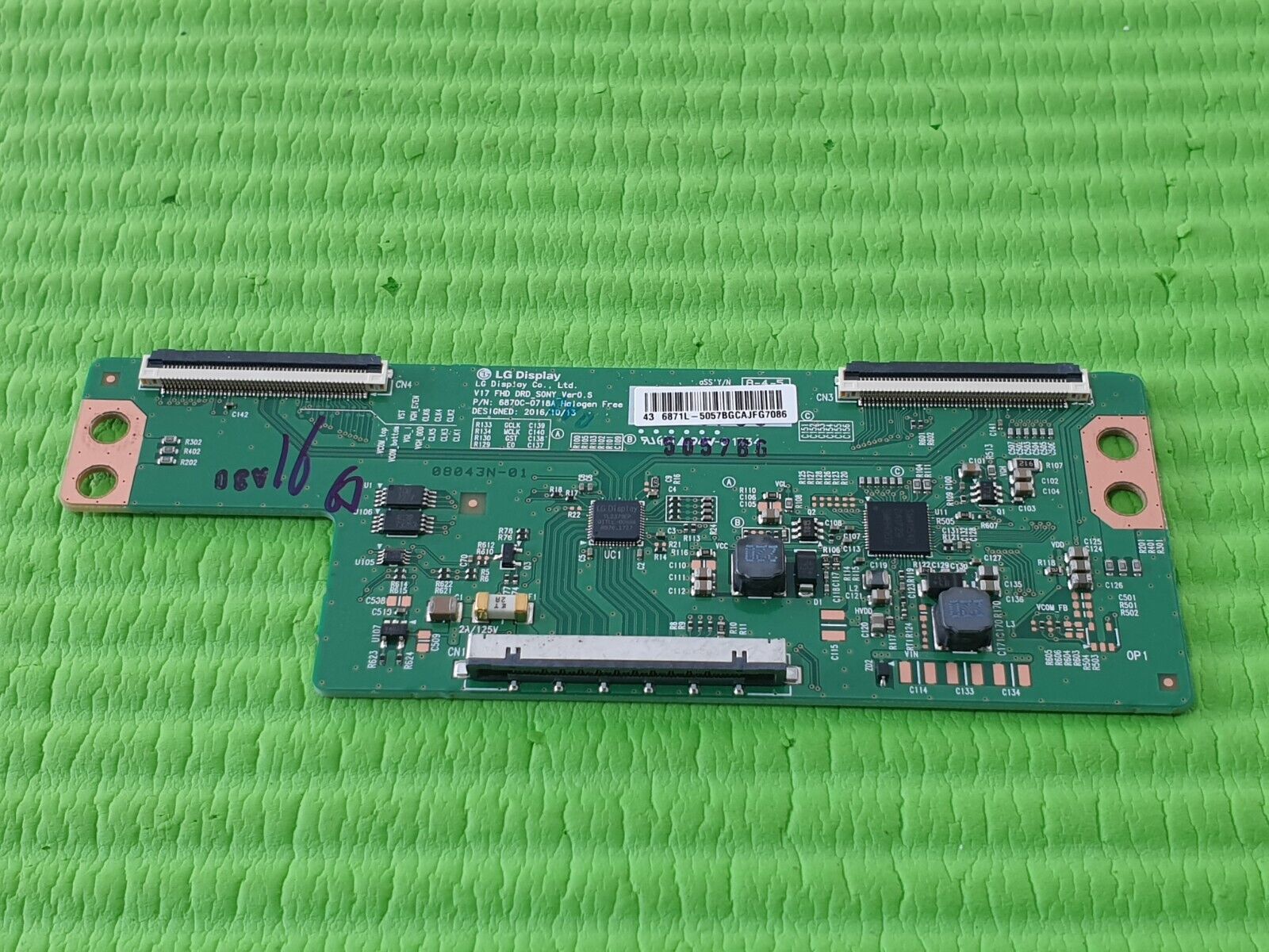 TCON LVDS BOARD KDL-43WE755 KDL-43WE750 KDL-43WE753 TV 6870C-0718A 6871L-5057B