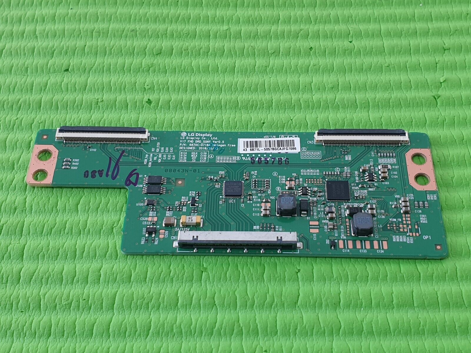 TCON LVDS BOARD KDL-43WE755 KDL-43WE750 KDL-43WE753 TV 6870C-0718A 6871L-5057B - Image 2