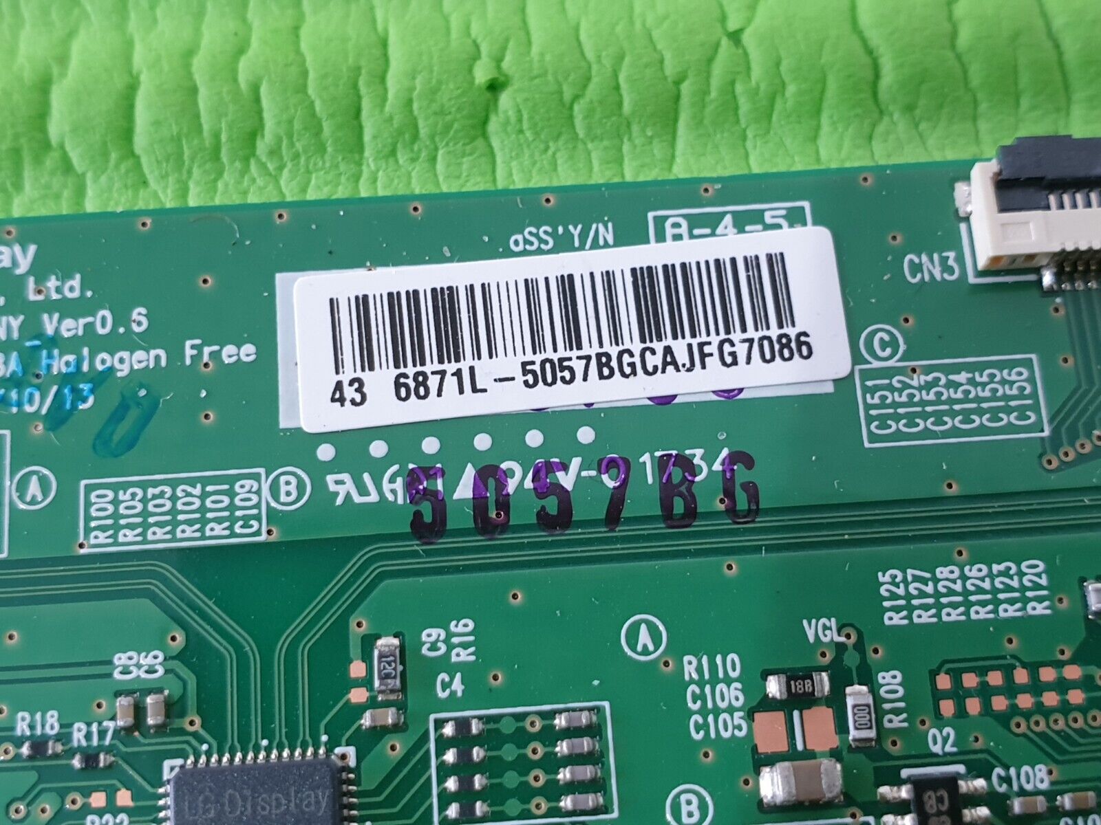 TCON LVDS BOARD KDL-43WE755 KDL-43WE750 KDL-43WE753 TV 6870C-0718A 6871L-5057B - Image 6