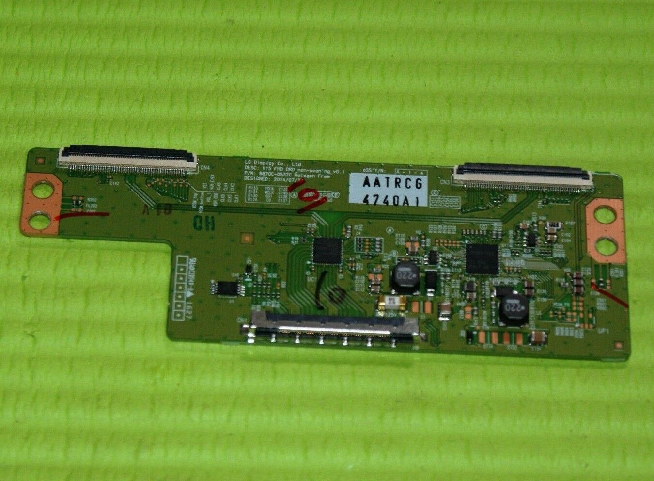 TCON LVDS BOARD FOR LG 43LH590V 43LH510V 43LF630V 43" TV 6870C-0532C 6871L-4740A