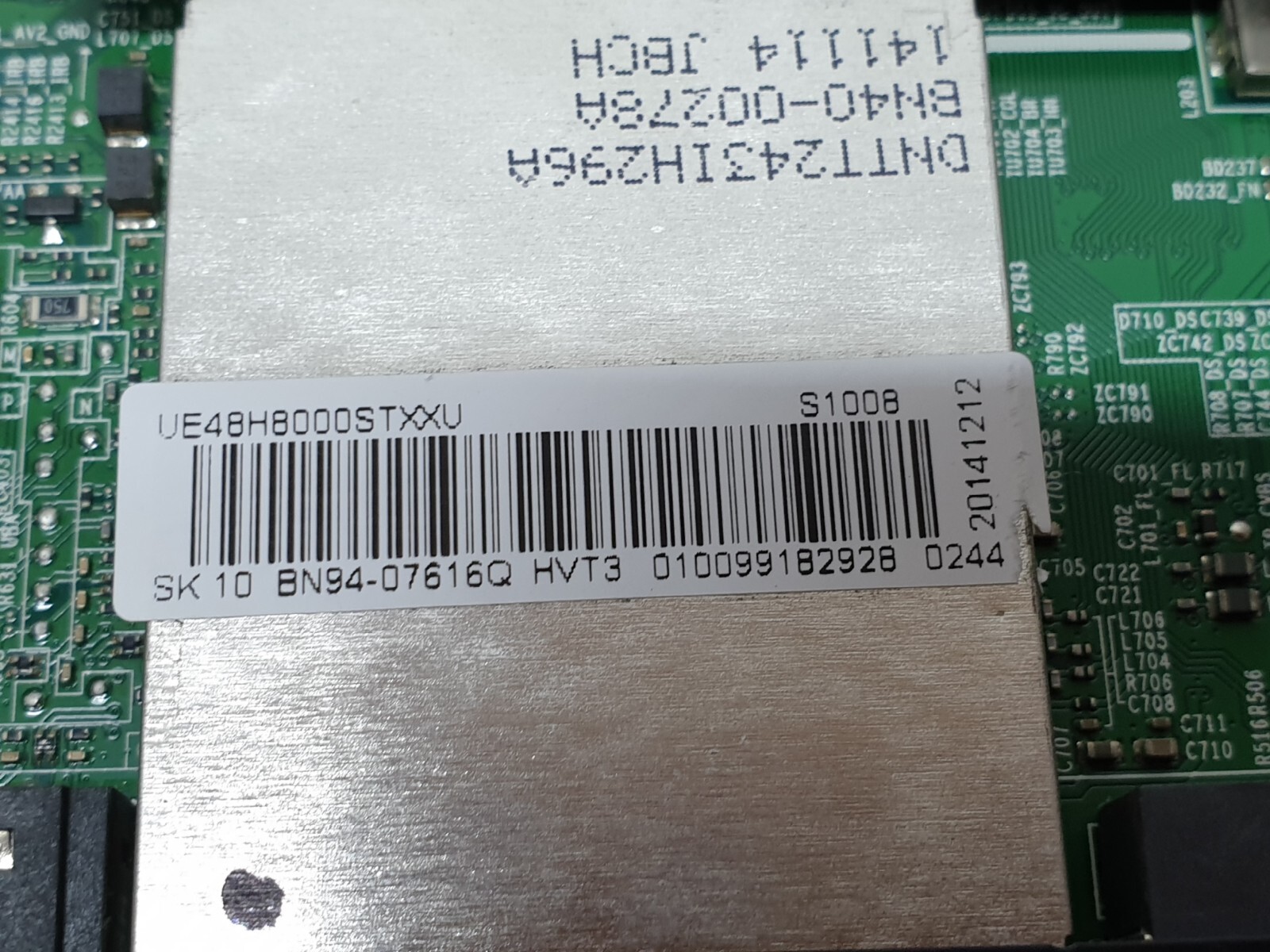 MAIN BOARD MB SAMSUNG UE48H8000ST TV BN41-02189A BN94-07616Q SCREEN:LSF480HQ01 - Image 11