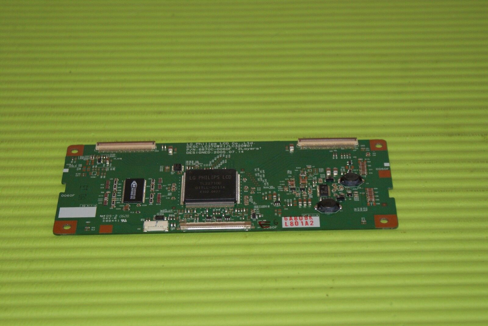 TCON LVDS LOGIK BOARD PHILIPS 37PF5520D 37PF7531D TV 6870C-0060F 6871L-L801A