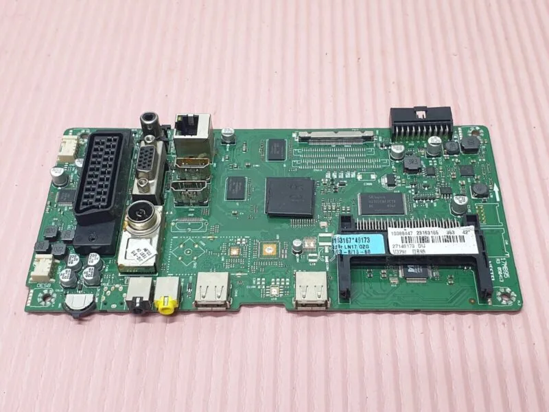 MAIN BOARD MB FOR HITACHI 42HXT12U 42" LED TV 17MB95 23163165 SCREEN:LC420DUJ - Image 2